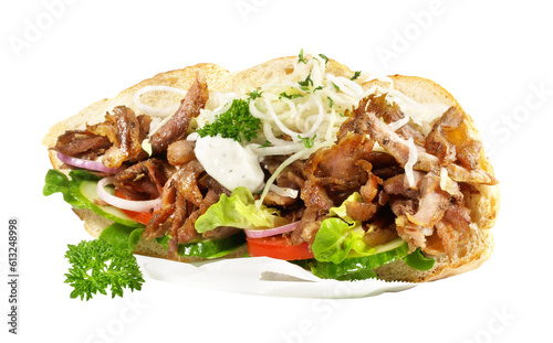 Döner Kebab - Transparent PNG Hintergrund