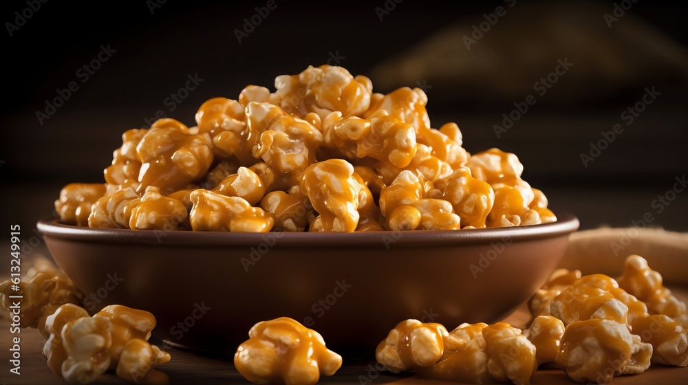 Delicious Caramel-Coated Popcorn Delight Delicious Caramel-Coated Popcorn Delight