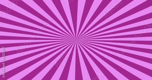 Purple sunburst. Background abstract broad of sunlight. Background rays. bright purple explosion background