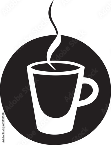 ロゴに使えるシンプルなコーヒーカップのシルエット_01
