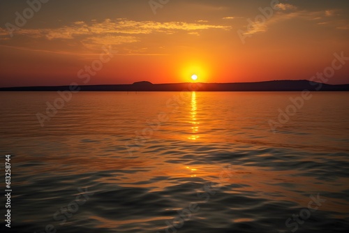 "Sunset on Lake Balaton"