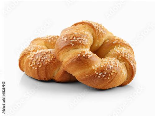 Bagels isolated on transparent or white background, png