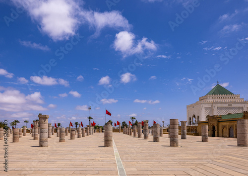 Mausoleum for Mohammed V, the father of Moroccan independence photo