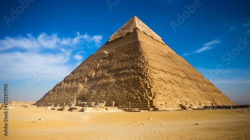 Renowned Egyptian pyramids Generative AI