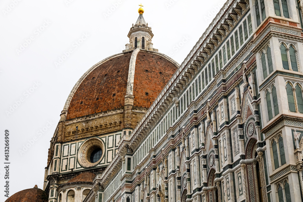 Florence Cathedral, exterior architecture details