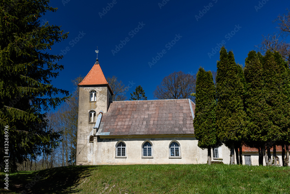 Lutheran church in Gaiki, Latvia. Lutheran church in Gaiki, Latvia.