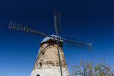 Anskruzi watermill in sunny day, Latvia.
