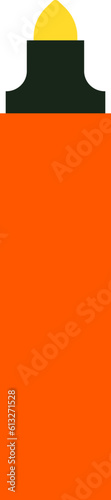 Flat marker icon