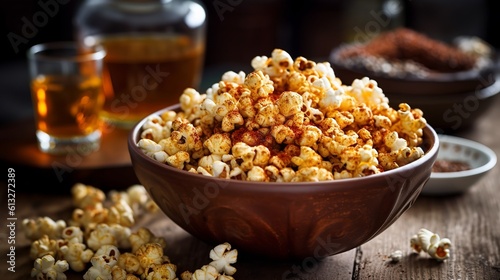 Spicy Popcorn: Zesty and Flavorful Kick