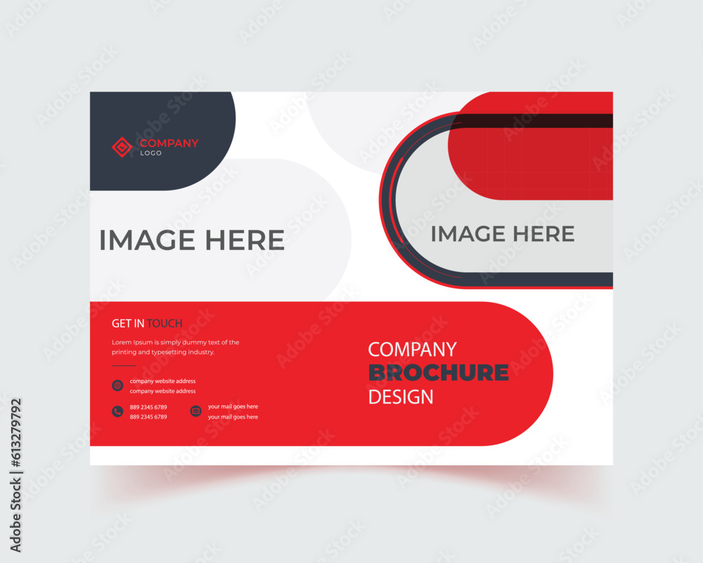 Brochure Template Layout Booklet Business Proposal Minimal Template 