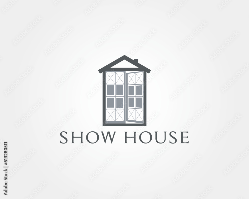 Creative home and house logo design illustration Creative home and house logo design illustration