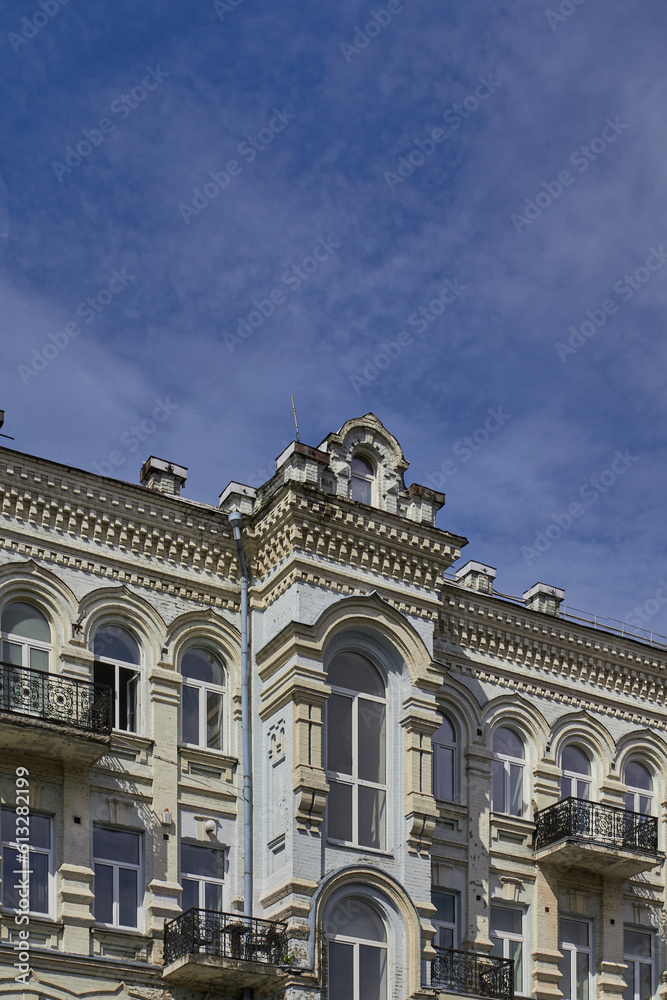 Fototapeta premium facade of the building
