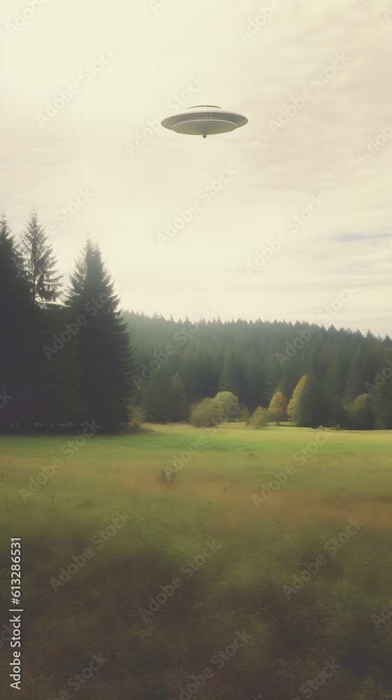 Obraz premium Oggetto volante non identificato