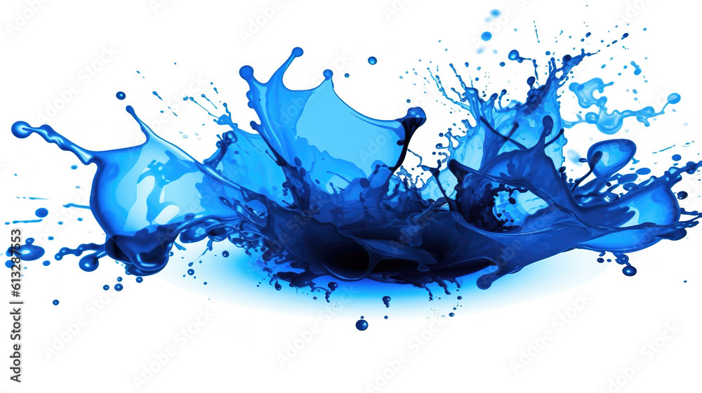 blue ink falling into ground, wallpaper design, ai generated image blue ink falling into ground, wallpaper design, ai generated image