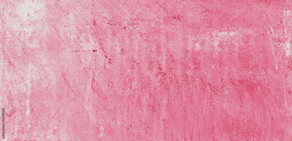 Fototapeta premium white dusky pink speckled hand-painted illustration texture design of old distressed vintage grunge concrete with red stains. damaged textured abstract washed cement backdrop as web banner background.