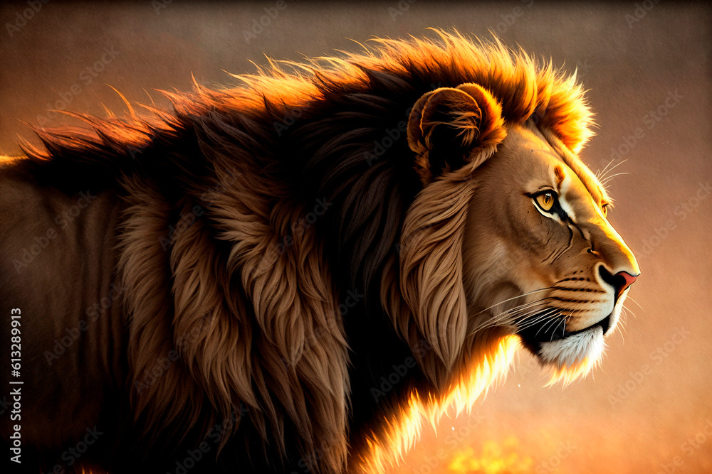 Naklejka premium Generative concept art illustration. Generative ai.