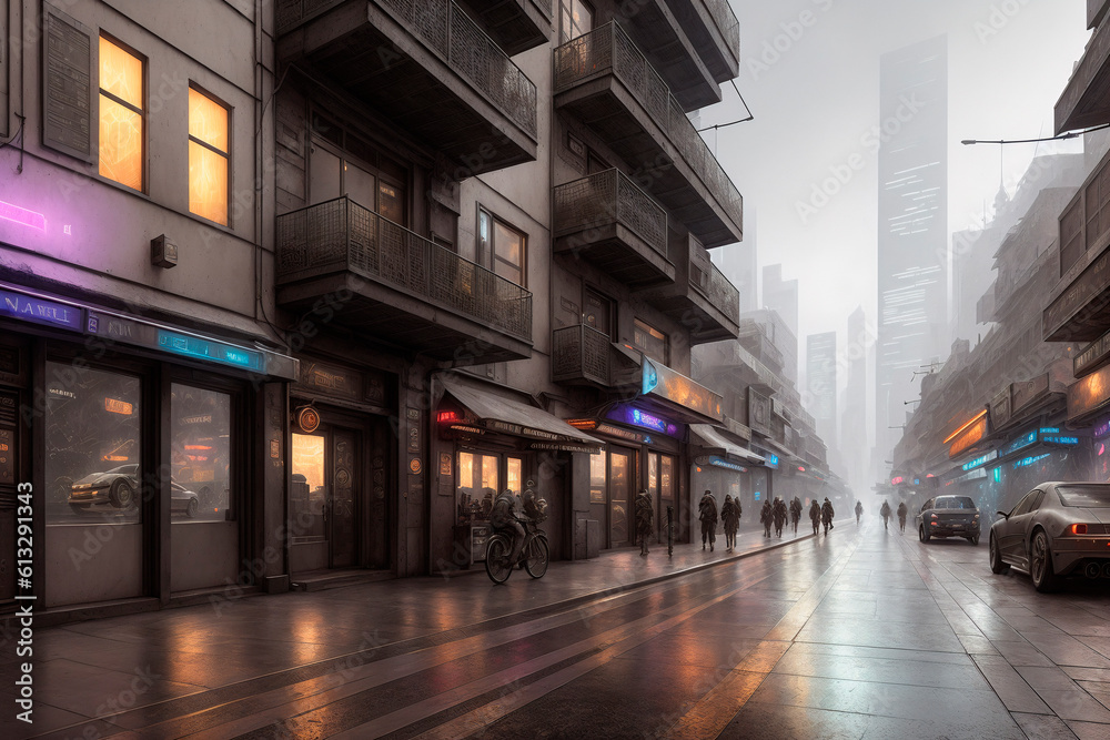 Generative concept art illustration. Generative ai.
Generative concept art illustration. Generative ai.