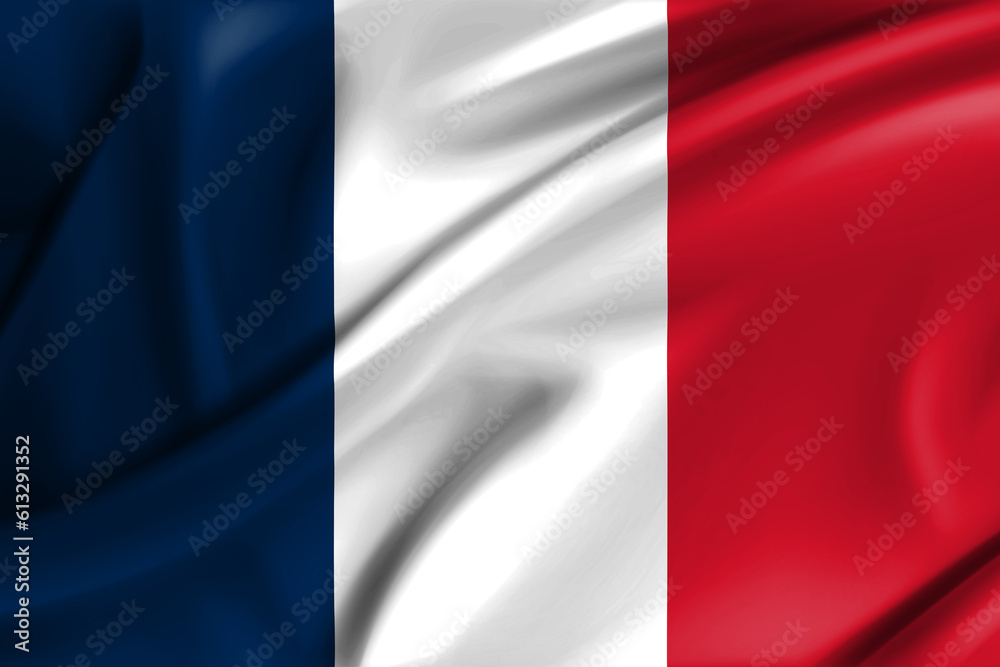 Flag of France 3D Model
