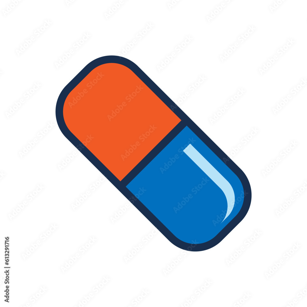 capsule icon design vector template capsule icon design vector template