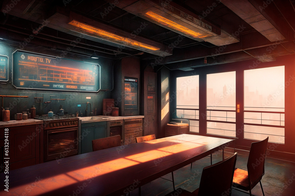 Generative concept art illustration. Generative ai. Generative concept art illustration. Generative ai.