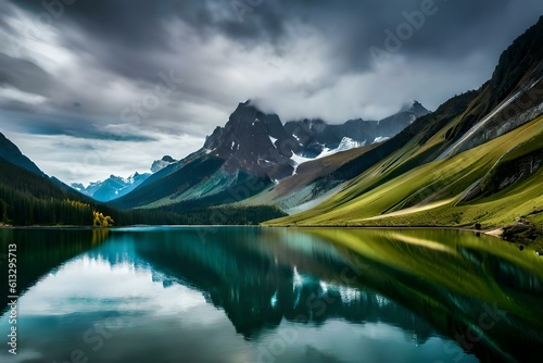reflection in lake