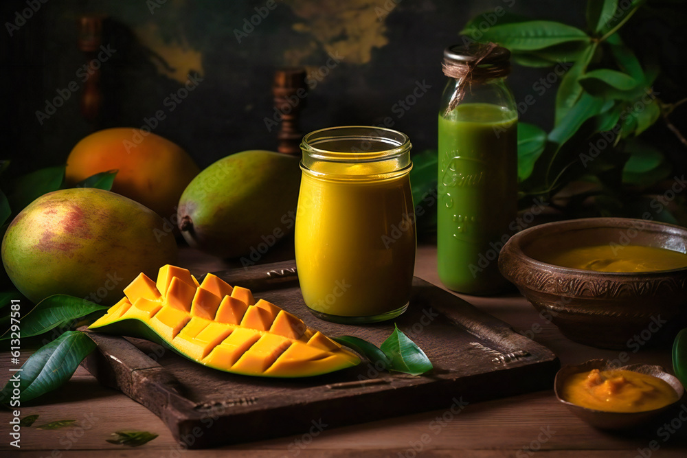 healthy smoothie recipe with mangoes