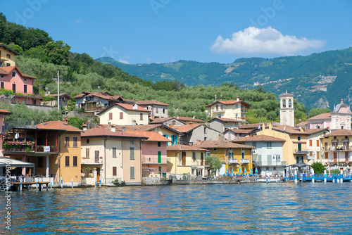 Picturesque landscape around the Iseo Lake, Lombardia, Italy, Europe © Erich 