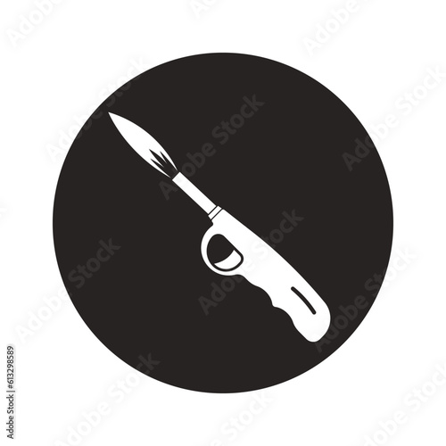 lighter or torch icon