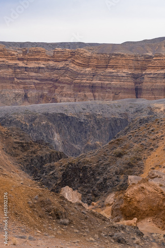 Charyn canyon in the Almaty region of Kazakhstan.Great views of the Grand Canyon