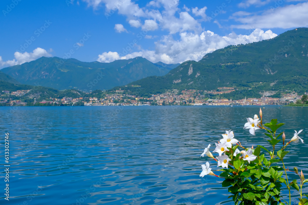 Picturesque landscape around the Iseo Lake, Lombardia, Italy, Europe