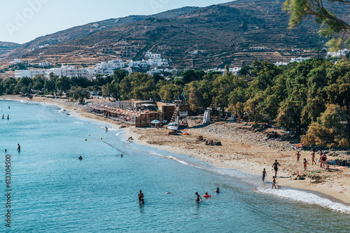 Kionia Beach, Tinos, Greece photo