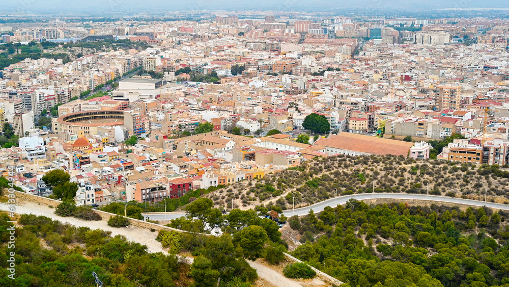 Panoramic view of Alicante