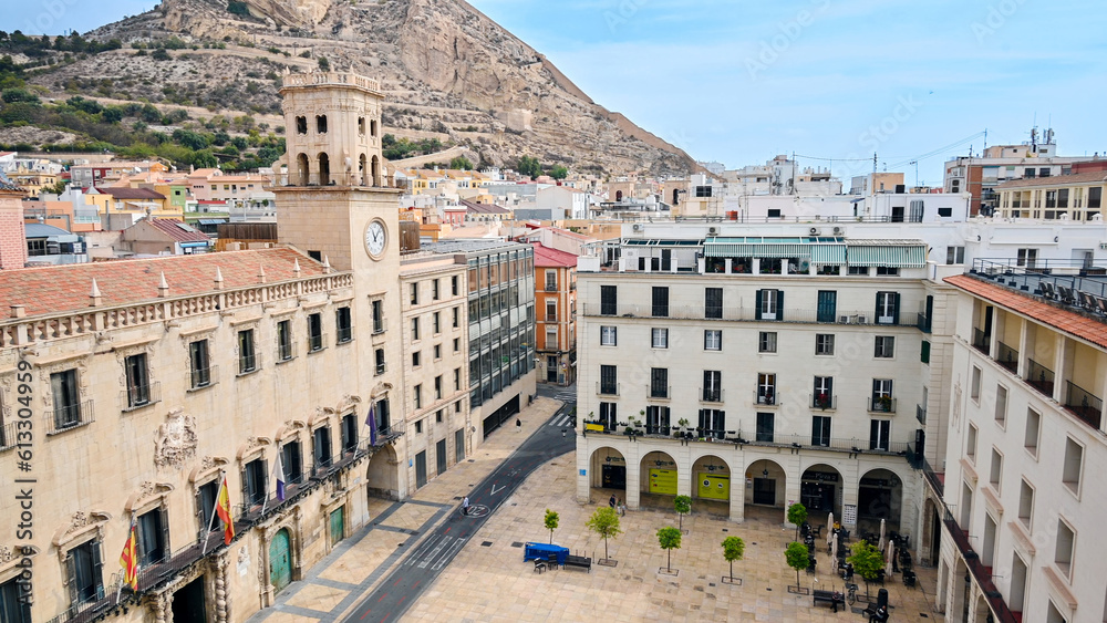 View of Town Hall in Alicante