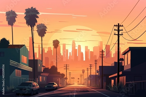 Illustration of Las Vegas