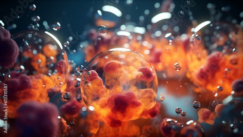 Dusts in the bubble