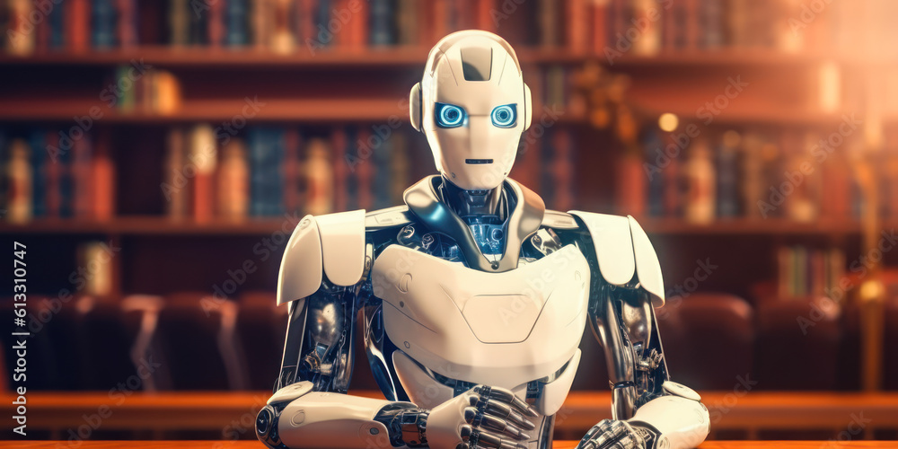 Future of Legal Services: Lawbot Robot Lawyer Performing Legal Tasks. Generative AI. Future of Legal Services: Lawbot Robot Lawyer Performing Legal Tasks. Generative AI.