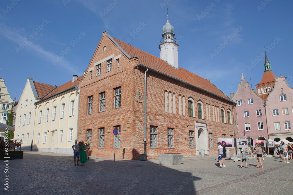 Obraz premium Olsztyn. Stary Ratusz. Polska - Mazury - Warmia.