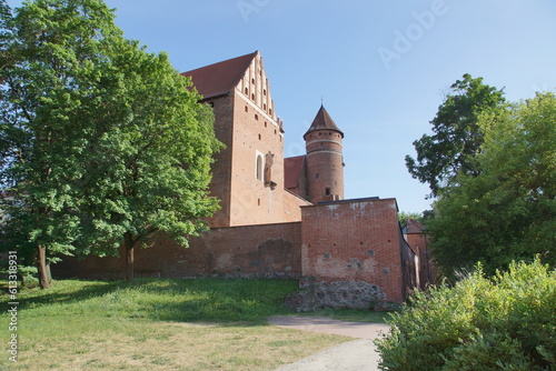 Fototapeta Naklejka Na Ścianę i Meble -  Olsztyn. Zamek Kapituły Warmińskiej. Polska - Mazury - Warmia.