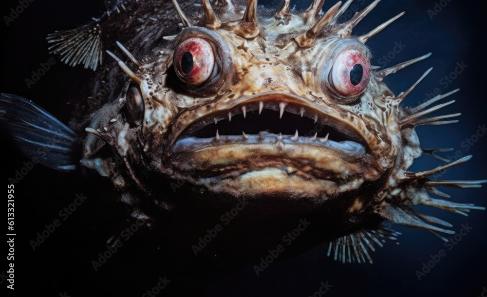 Centrophryne Spinulosa, An Abyssal Anglerfish Found In The Western 