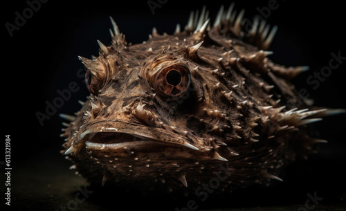 Centrophryne spinulosa, an abyssal anglerfish found in the western Atlantic.
AI GENERATIVE