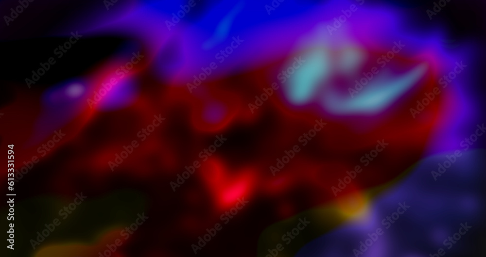 Dark glow blur soft vivid red and blue gradient background