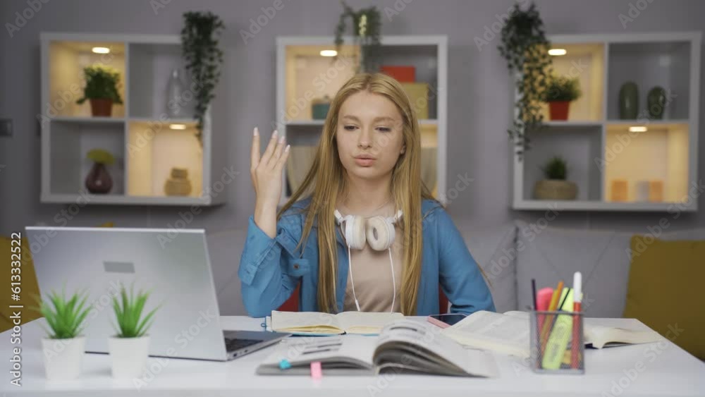 Mentally ill Female student not feeling well. Mentally ill Female student not feeling well.