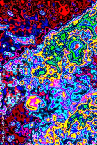 Abstract background. Multi-colored texture illustration.