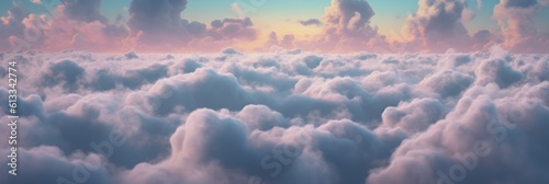 Clouds forming a question mark, symbolizing curiosity and uncertainty In the style of thought provoking. Generative AI