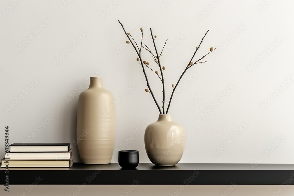 Minimalist composition of living room interior Minimalist composition of living room interior