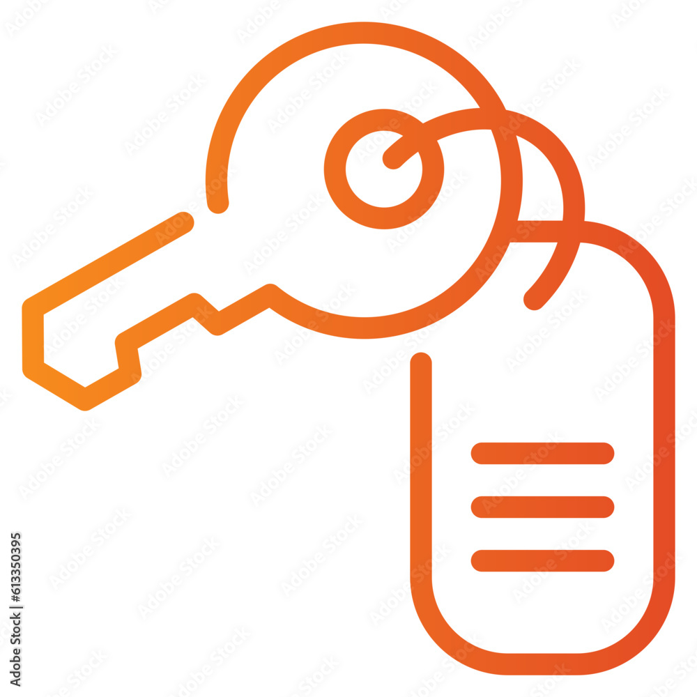 Room Key Icon Room Key Icon