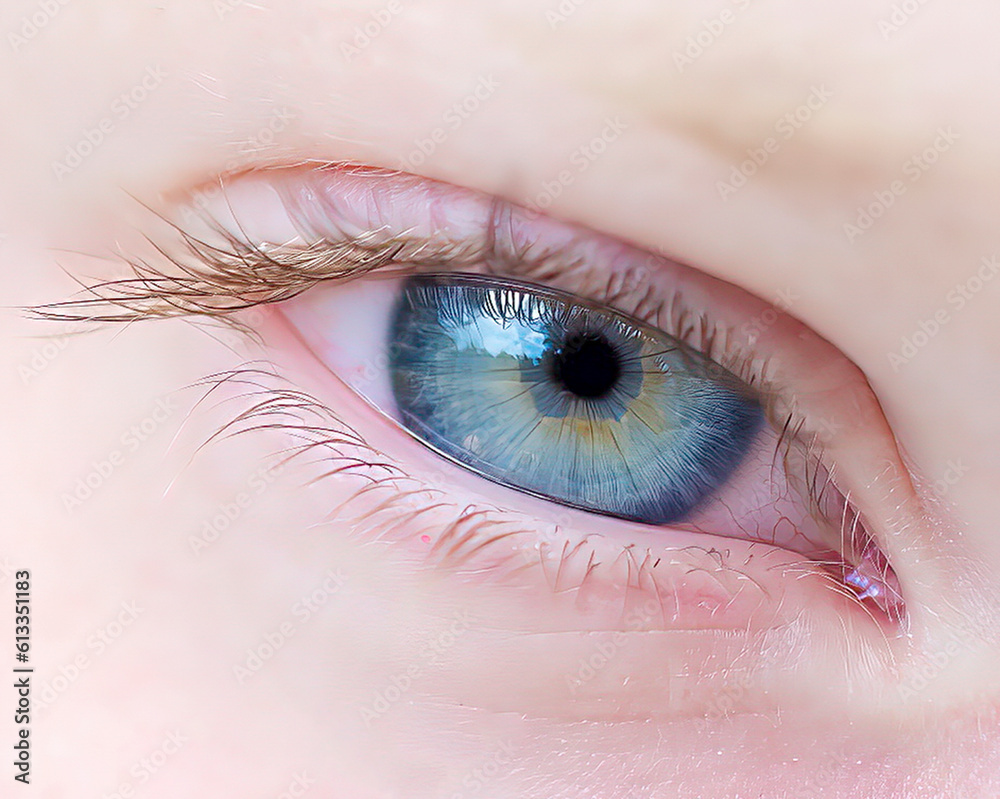 Obraz premium Blue eye