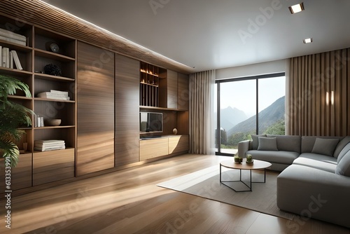 modern living room with furniture © ra0