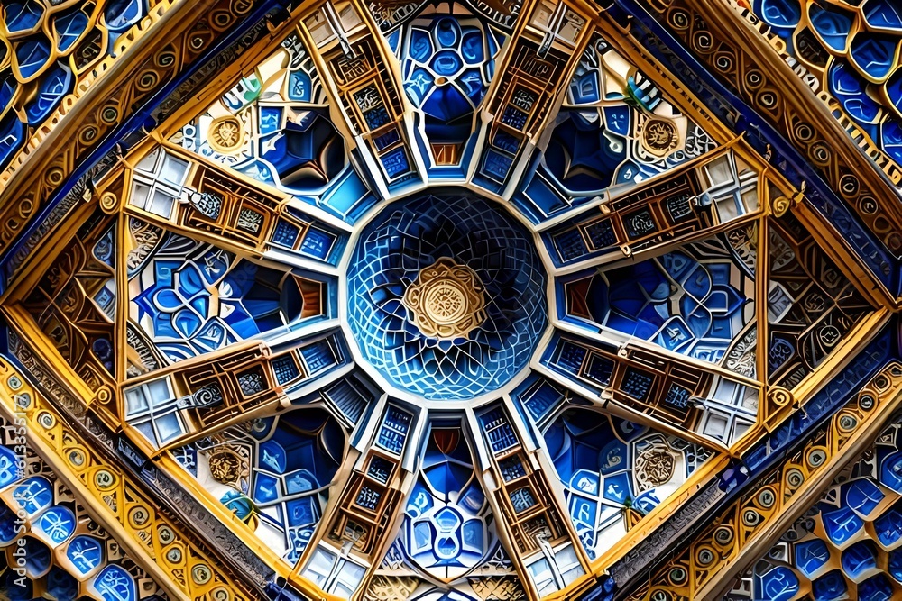 ceiling of the church of st nicholas
