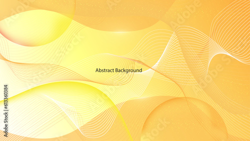 abstract gradient yellow squares wave background